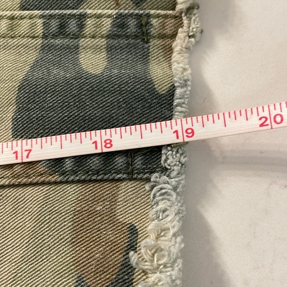 Free People Camo Denim Jacket size XS - Picture 9 of 16